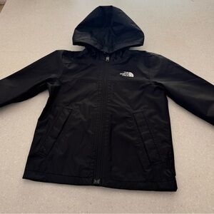 The North Face Kids Black Hooded Raincoat